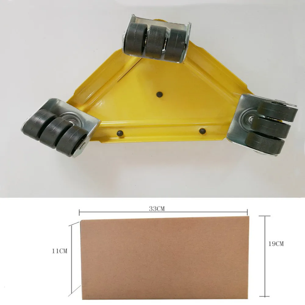 Sistema de movimento universal de roda de móveis, sistema de movimento durável com ferramenta levantadora de roupeiro máquina de lavar, geladeira, ferramenta de objetos pesada