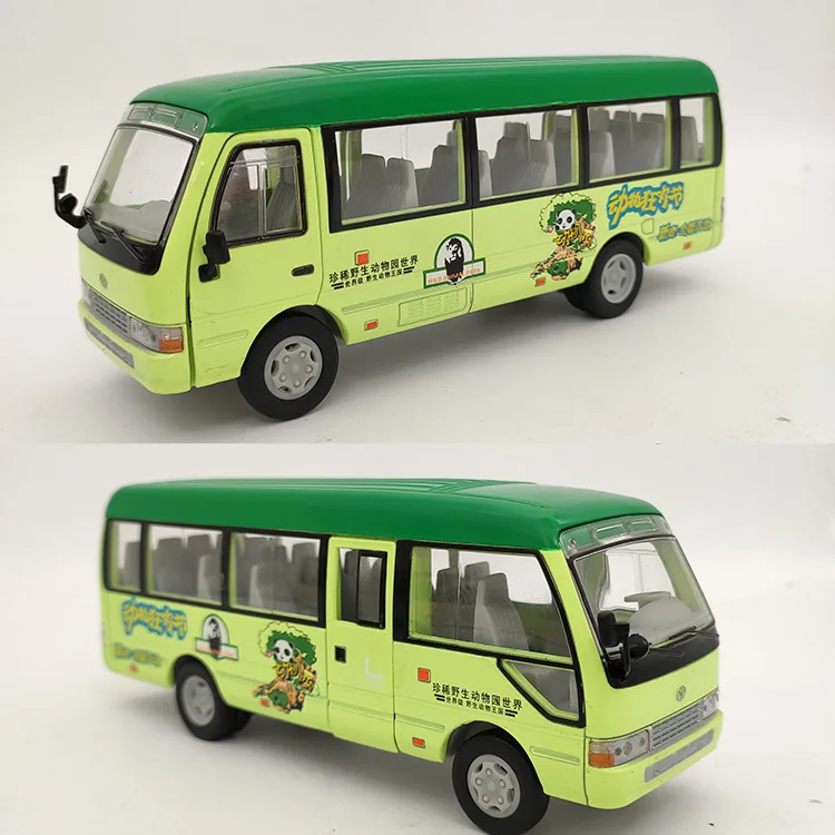 Out Of Print Special Price Die-cast Metal 1/32 Japanese Retro Bus Car Model Furniture Display Collection Toys For Children