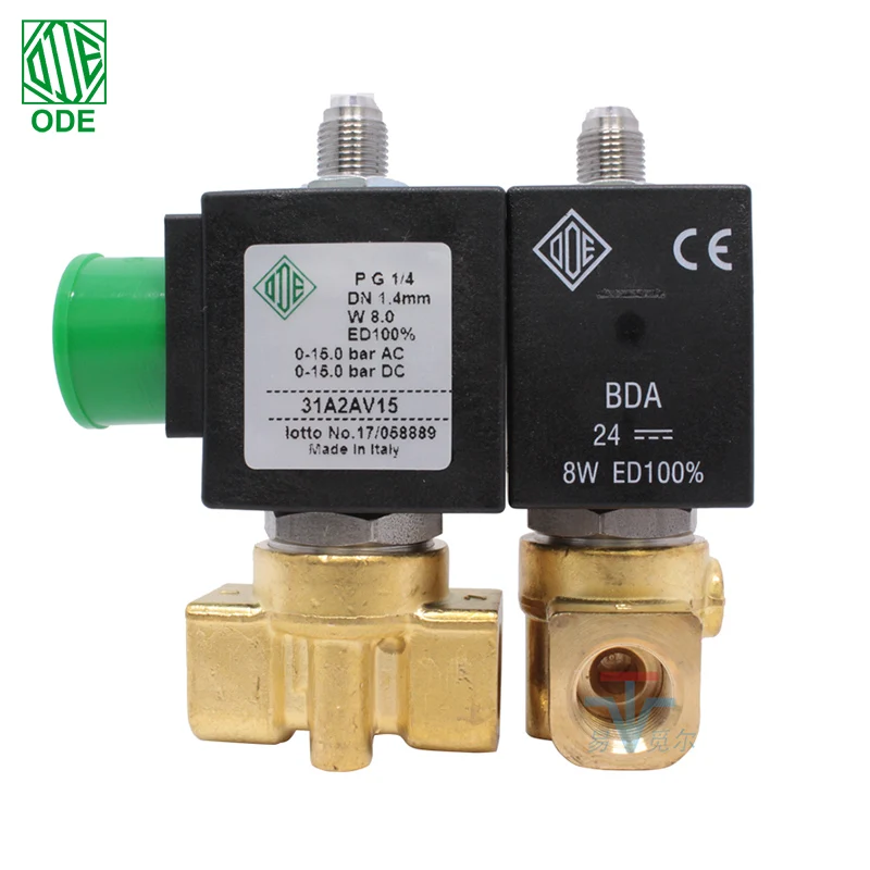 

Wholesale Italy ODE 31A N.C. General purpose solenoid valves 31A2AV15 31A2AV20 31A2AV30 31A3AV10 31A3AV15 31A3AV30 ac110v