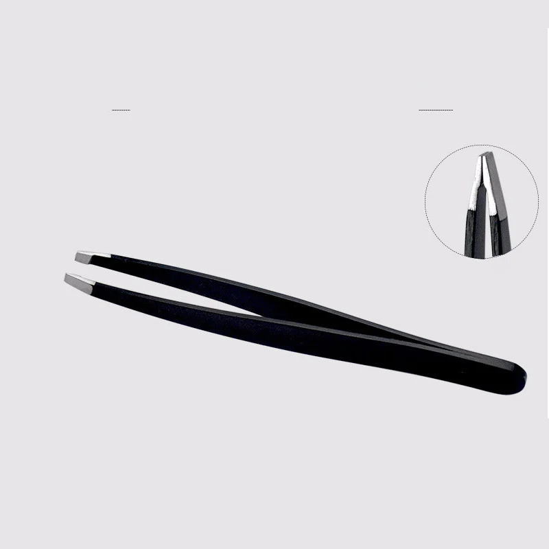 xiaomi youpin eyebrow clip Black stainless steel multi-use eyebrow tweezers plucking clip eyebrow trimming to beard beauty tool