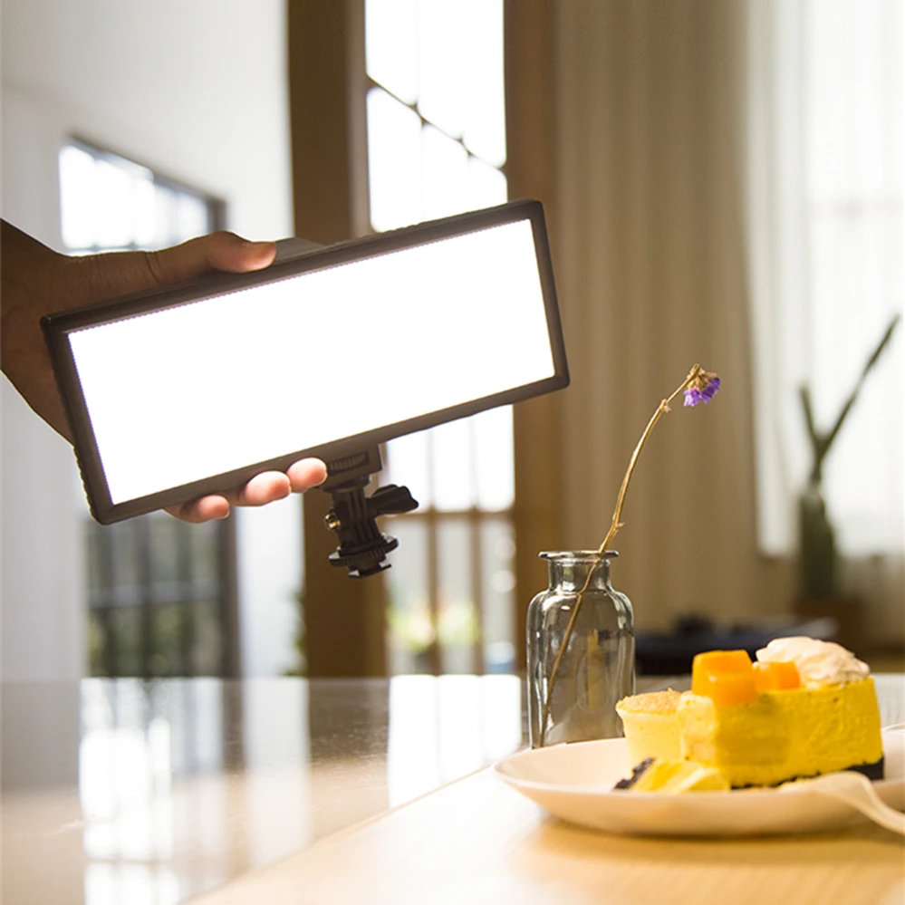 Viltrox L132T światło LED do kamery dwukolorowa ściemnialna lampa panelowa DSLR Studio fotografia na żywo kamera DV lampka wypełniająca