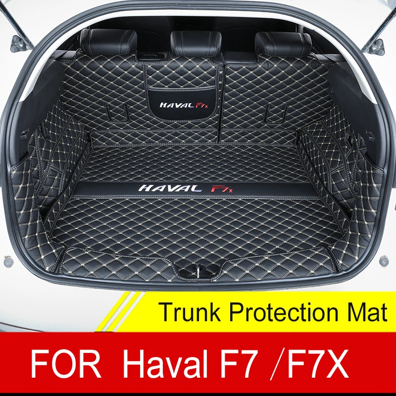 

Custom Trunk Mats For Haval F7 F7X 2022 2021 2020 2019 Durable Cargo Liner Boot Carpets Accessories Interior Cover