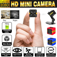 New 1080P HD Mini Camera Auto IR Night Vision Motion Detection Micro Cam DVR Video Recorder Camara Espia Support Hidden TF Card