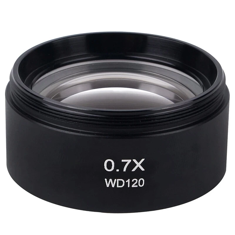 RELIFE M-21 M-22 0.5X 0.7X  Auxiliary Objective Lens for Zoom Stereo Microscope Thread 48mm for Trinocular Microscopio