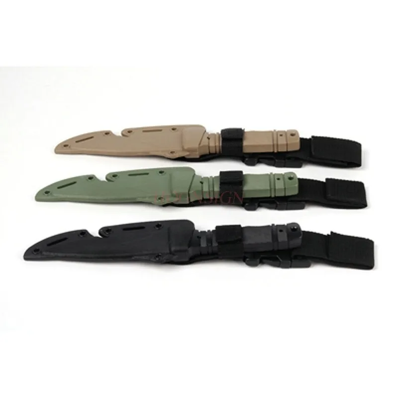 Couteau de simulation en plastique, couteau souple en caoutchouc, accessoires de jeu périphérique, modèle de formation sur film et télévision, performance à baïonnette courte