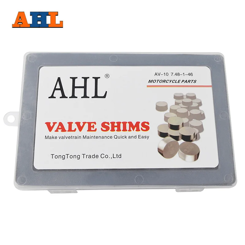 AHL Adjustable Valve Shim 7.48mm Complete Kits For Honda VFR800A ST1300 RVF750R GL1800 CBR600F CRF250R CRF150R CBR954RR CB400