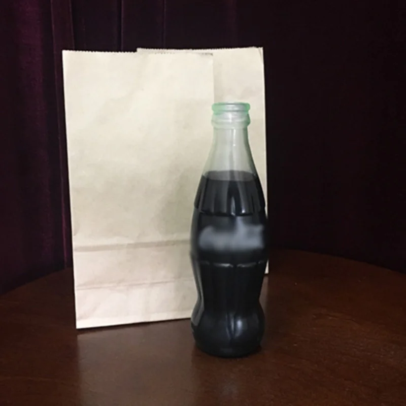 Super Vanishing Coke Bottle - Empty Magic Tricks Appearing Magia Magician Stage Illusions Gimmicks Comedy Mentalism Props