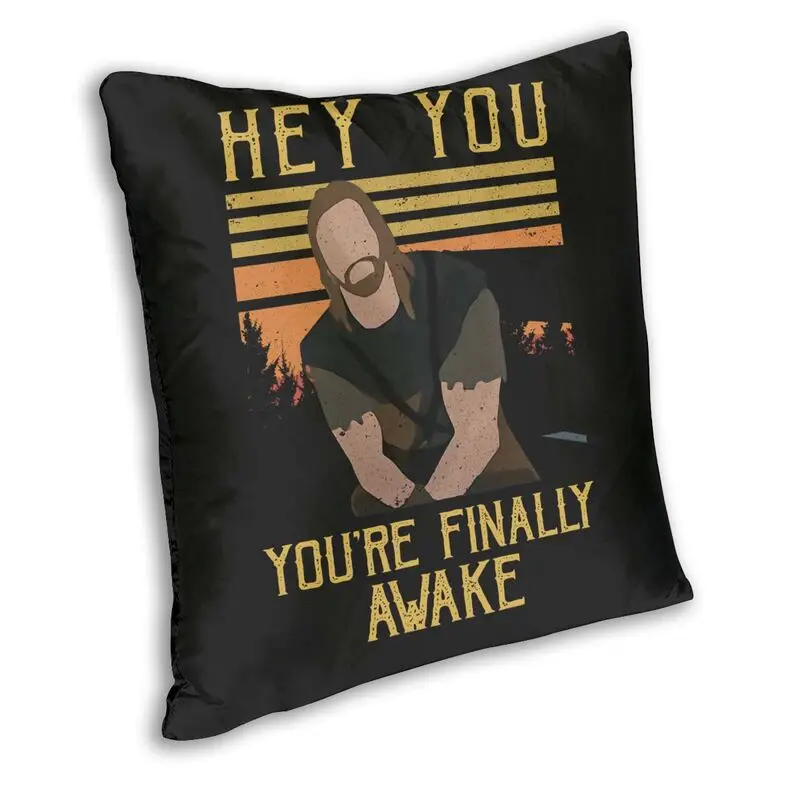 Funny Skyrim Gaming Quotes You You're Finally Awake Cushion Cover3D Print Throw Pillow Case for Sofa Pillowcase Decoration