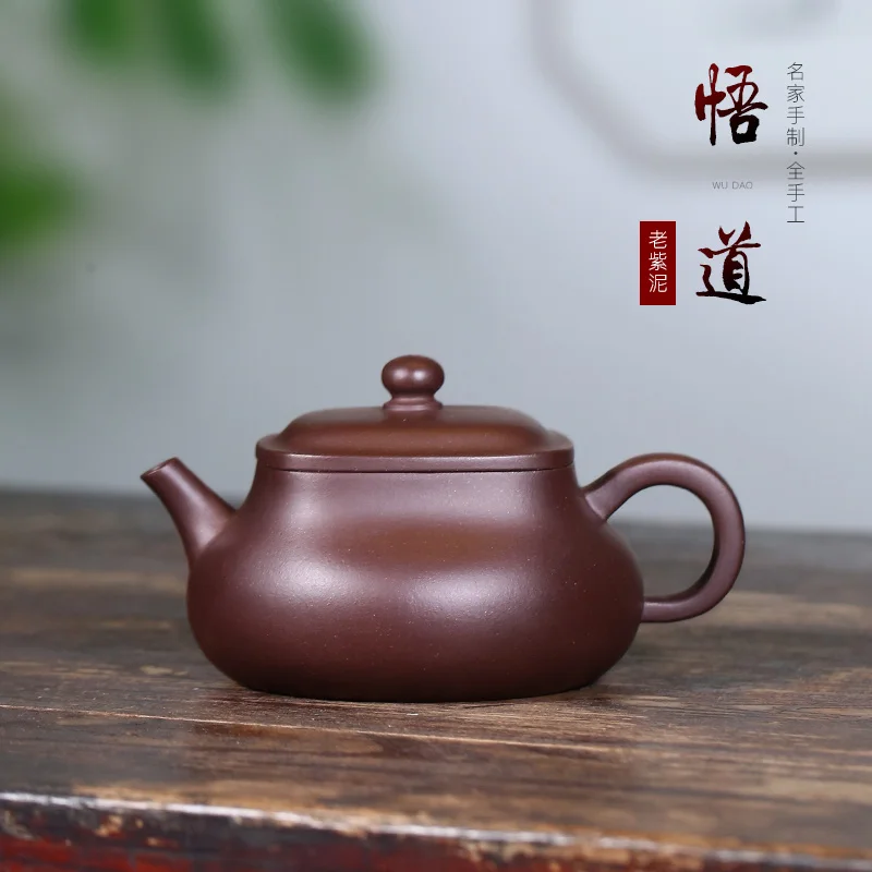 ★are recommended all hand old product in purple clay teapot pure manual kung fu tea set single pot of enlightenment