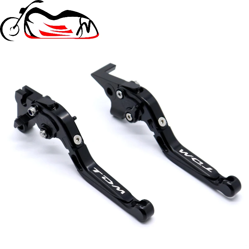 Brake Clutch Lever For YAMAHA TDM 900 TDM900/A 2002-2015/TDM850 1991-2001 Motorcycle Accessories Folding Extendable logo TDM 850