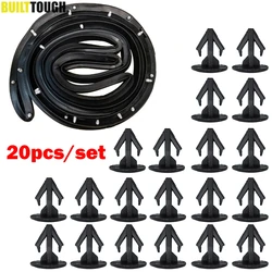 20pc Hood Trunk Moulding Retaining Clips Retainer For Honda Civic Accord CRV