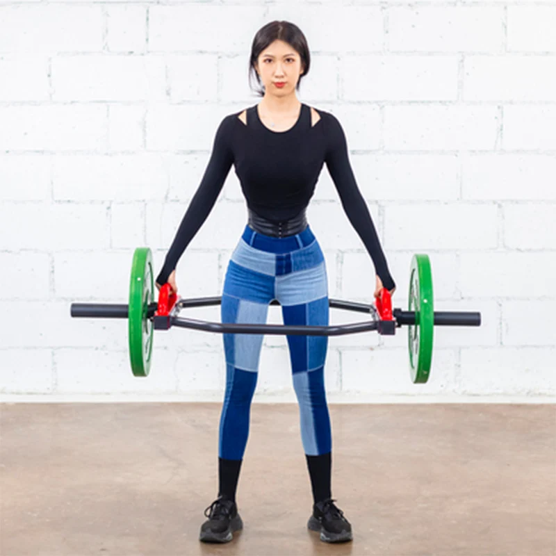 Assembled Barbell Bar Female Squat Butt Lift Light Weight Walking Hexagonal Ring Deadlift Shrugging Ring Bell