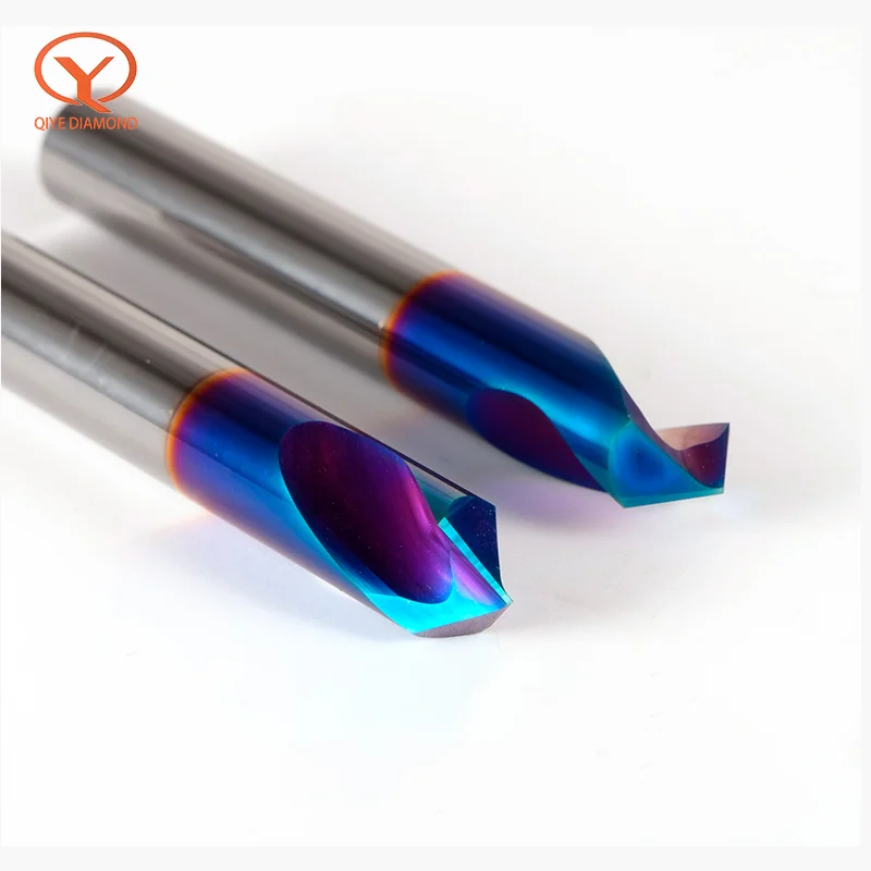 QIYE Centering drill Carbide 90 Degree NC Spot Drill Stub Starting Location Center Bit Prepare Guide Pilot Hole Chamfer Machine