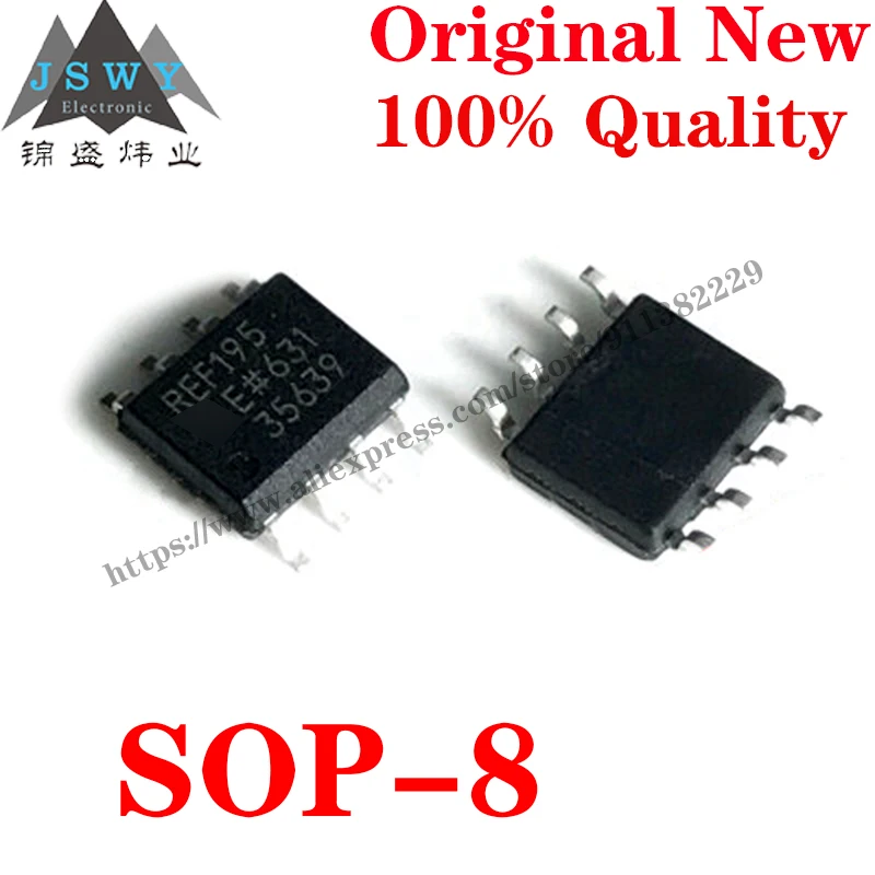 

10~100 PCS REF195ESZ SOP-8 Semiconductor Power Management Reference Voltage IC Chip with for module arduino Free Shipping REF195