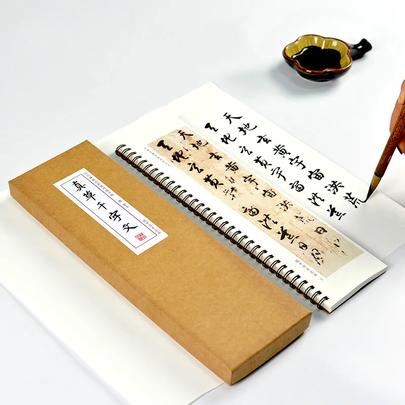 Chinese Cursive Script Copybooks Adult Regular Script Copybook Chinese Zhi Yong Style the Thousand Characters Calligraphy Book