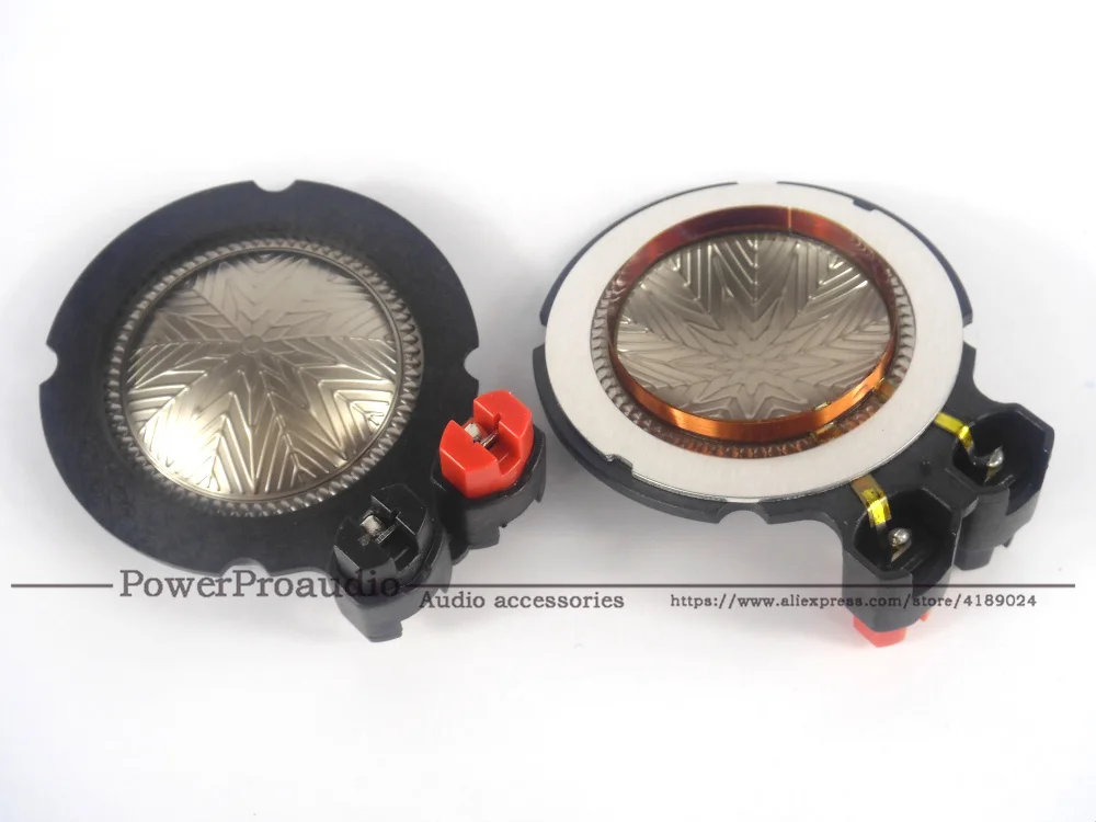 2pcs Replace 44.4 mm diaphragm for Selenium D210Ti RPD210TI tweeters voice coil 8 Ohm