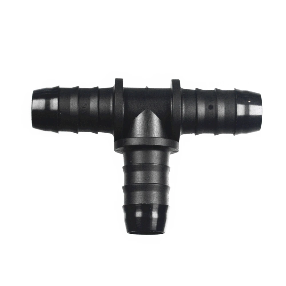 ID12PA PPA Nylon T shaped Professional Fuel line Connector with non return valve for fuel hose fitting