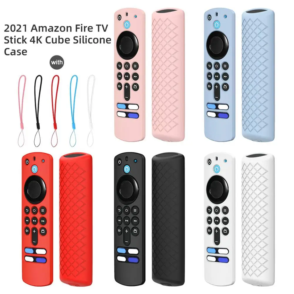 Чехол для пульта дистанционного управления ТВ защитный чехол для Fire TV Stick 4K 2-го поколения и 3-го контроллера, совместимый с пультом дистанционного управления Alexa Voice
