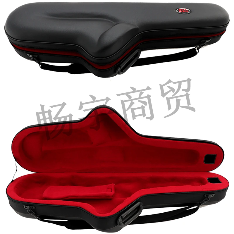 Fashion Tenor Saxophone case bag Waterproof shockproof single Leather backpack portable box Wind instrument case parts