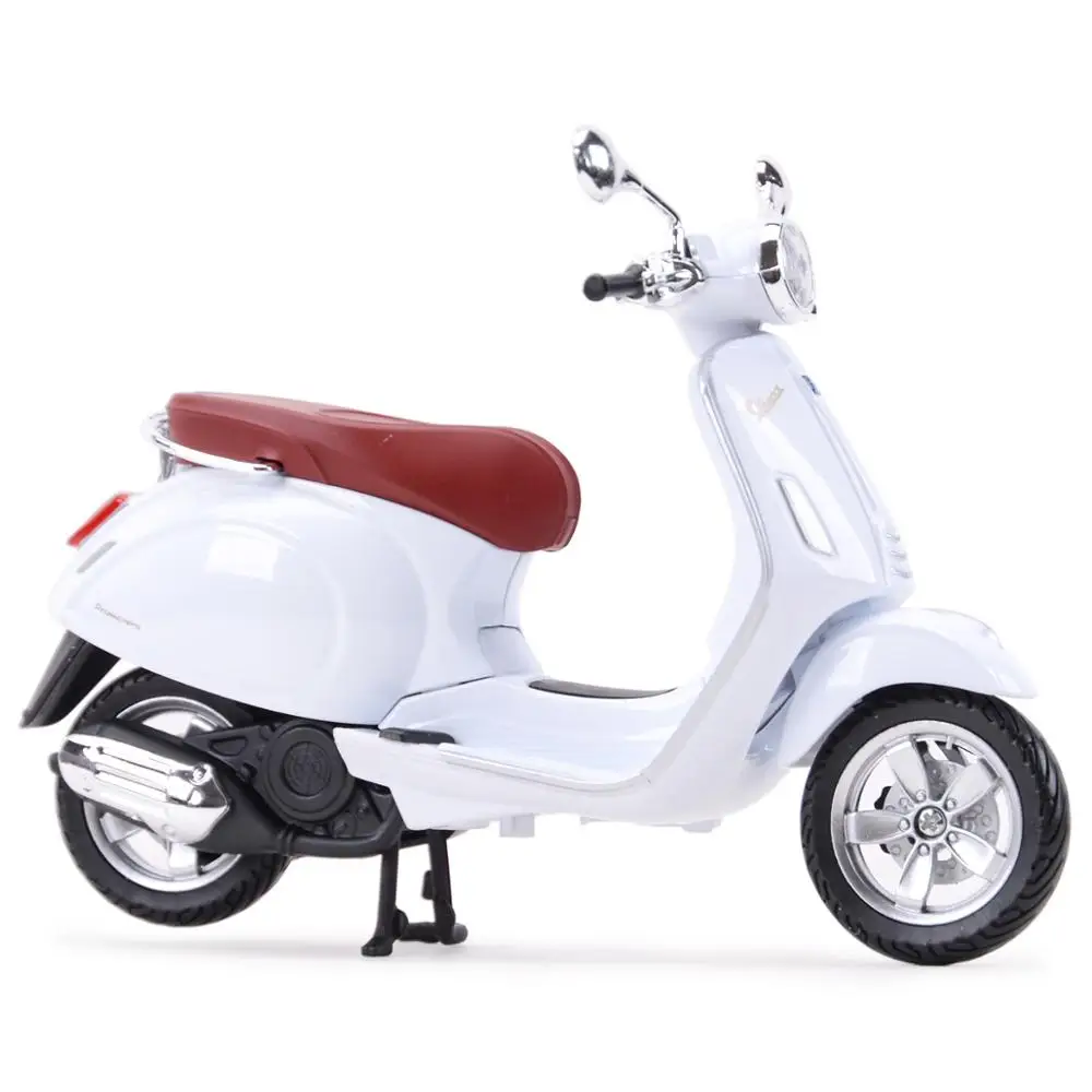 Maisto-Modèle réduit de moto Piaggio Ected Pa Primavera, 150 Leges, moulé sous pression, véhicule de collection, loisirs, jouets, échelle 1:12