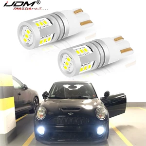 IJDM White W5W Fehler LED LED CANBUS 12V-32V 168 T10 LED für BMW Mini Cooper F54 F55 F56 R52 R53 R55 R56 Parkleuchten 8 Hauptverkaufsmini Cooper F56 Lichter - №2