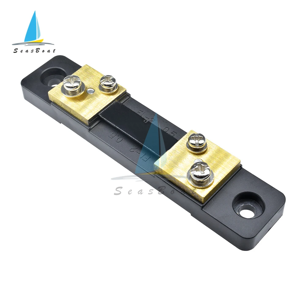 External Shunt FL-2 100A 50A 30A 20A 10A 75mV Current Meter Shunt Resister for Digital Voltmeter Ammeter Wattmeter Meter