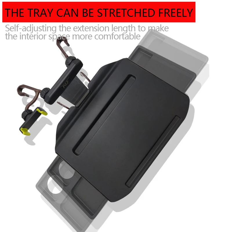 NEW Car Table Retractable Folding Tray Multifunction Car Tray Interior Seat Back Table for Laptop Phone Food Support Accessories