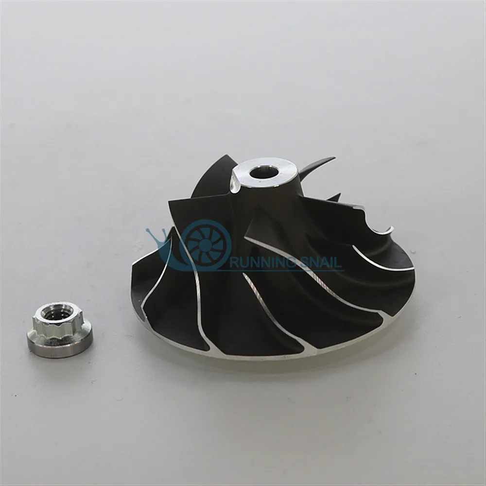 turbocharger compresser wheel GT2052V 752610 752610-5032S 752610-5025S 1435057 for  Transit VI 2.4 TDCi 140 HP Puma 52*34.9