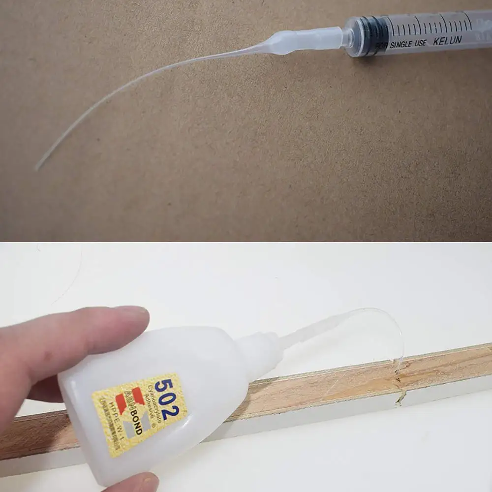 Applicateur de précision pour tube de goutte de colle, micro-pointes, embouts de bouteille de colle en plastique, rallonge de colle, buse pour