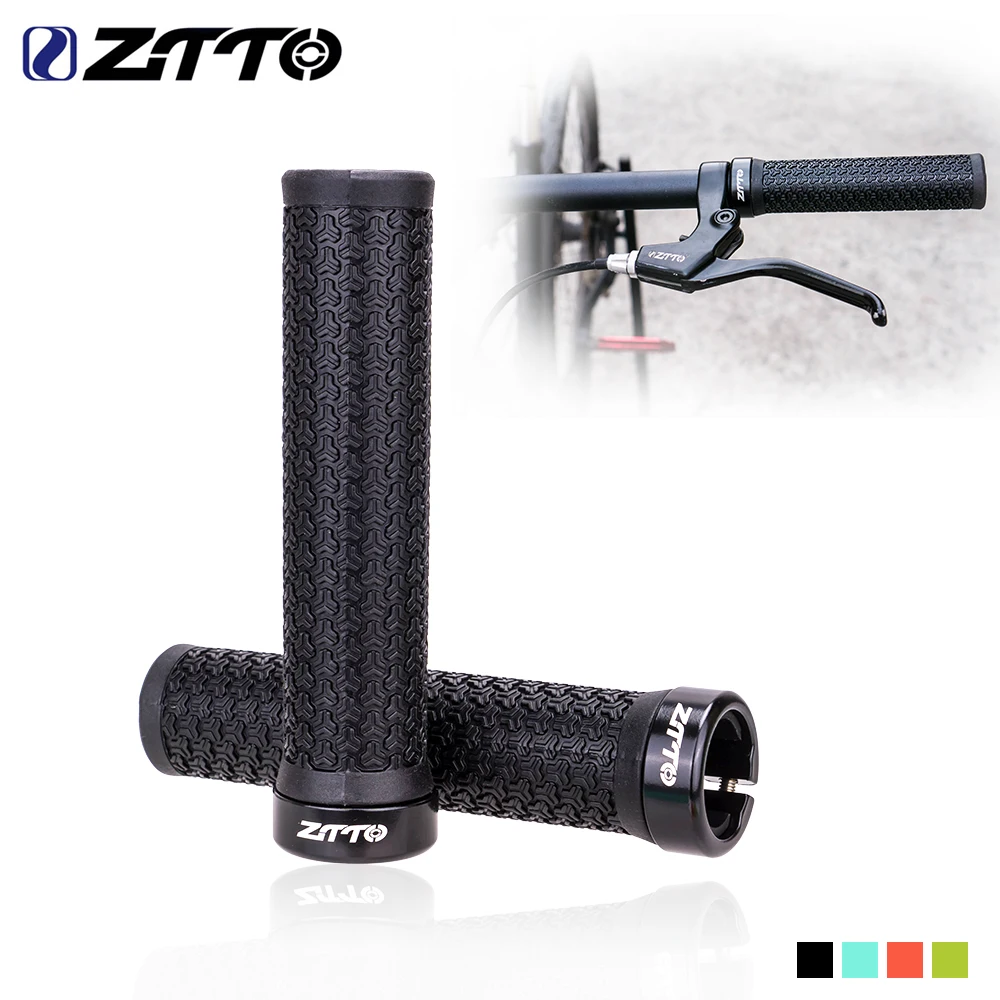 ZTTO MTB Mountainbike Griffe Lock-on Anti-Rutsch Lenker Griffe Stoßfest Gummi Griffe Fixed Gear Fahrrad Straße fahrrad Teile – Detail 3
