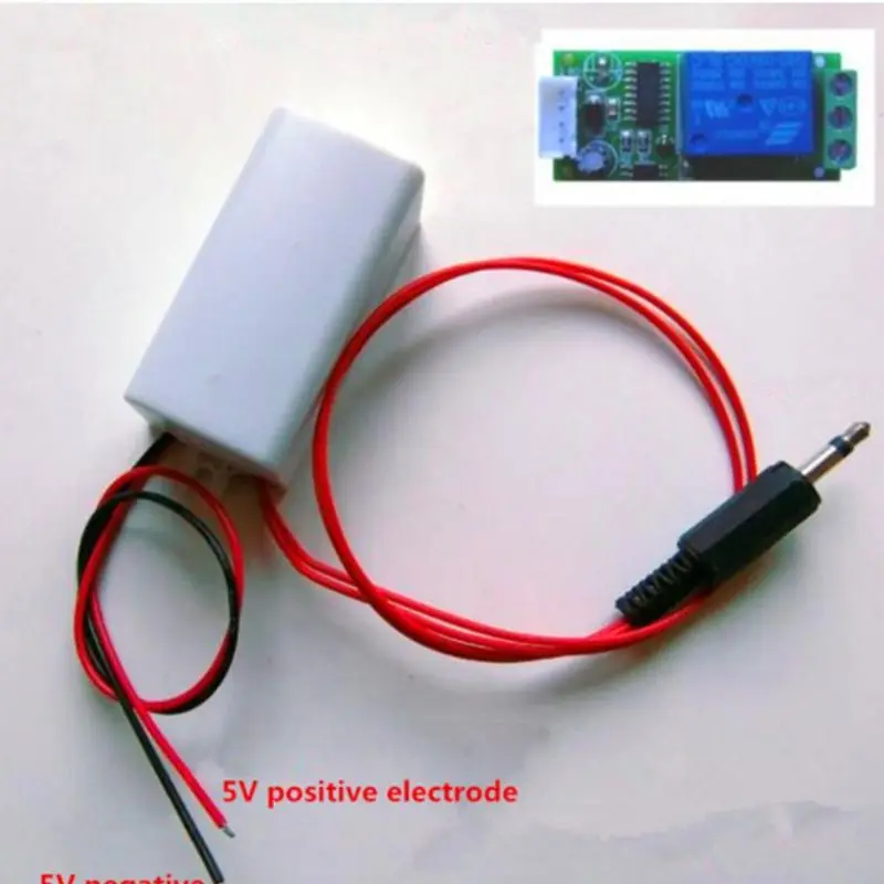 Detecção de som/controlador de sinal de áudio/relé/ligado/desligado/módulo sensor de som/5V com concha