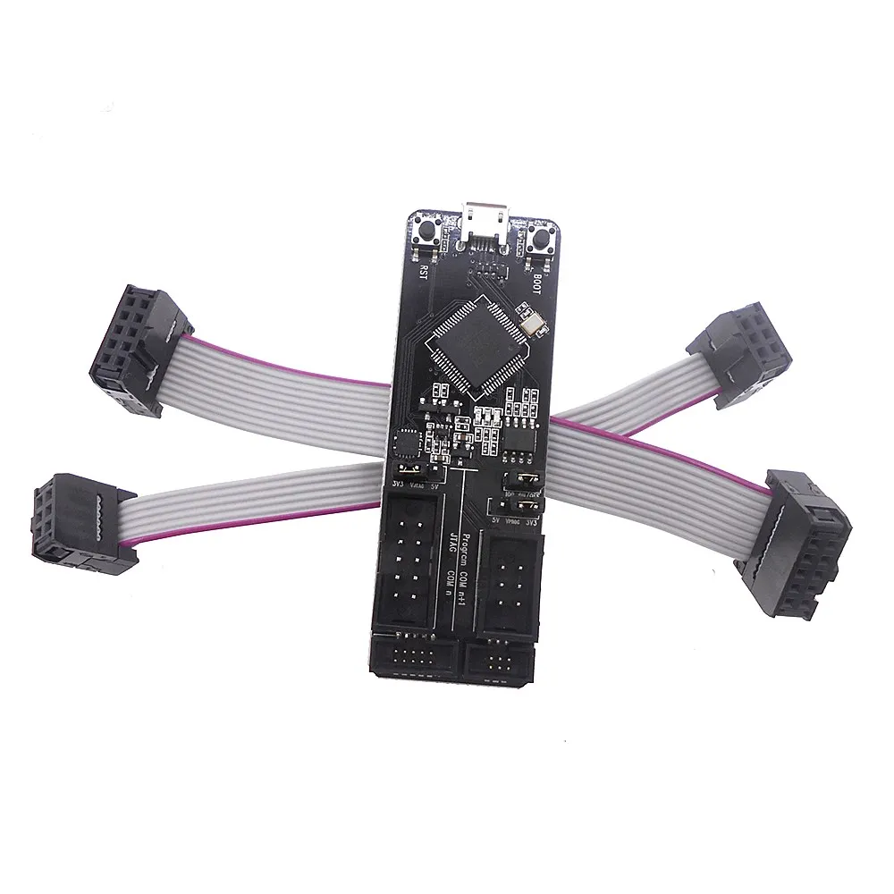 ESP-Prog Bordo di Sviluppo 2.54 millimetri JTAG di Debug Programma Downloader Compatibile Per ESP32 di Supporto cavo