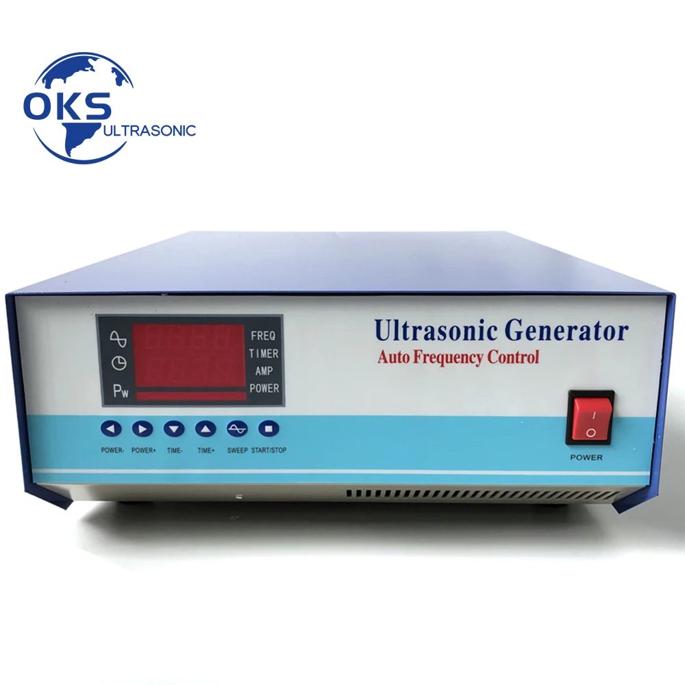 40/77/100/170Khz Multi-frequencies 1200w Industrial Ultrasonic Cleaning Generator