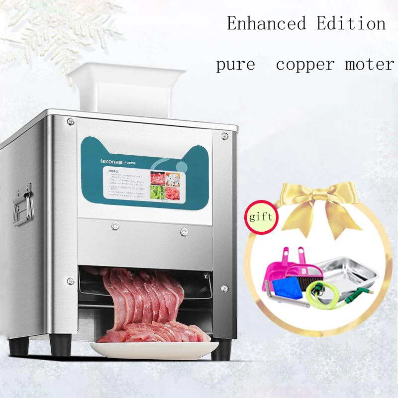 Elektryczna maszynka do mielenia mięsa ze stali nierdzewnej automatyczna krajalnica do mięsa mięso przecinarka bloków kromka