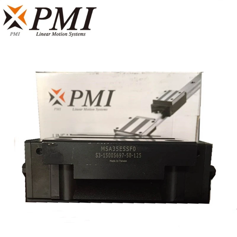 Original Taiwan PMI Linearführungsschlitten MSB/MSA/15/20/25/30/35/45/S/E/LS/LE-N für CO2-Lasermaschine CNC-Fräse – Detail 6