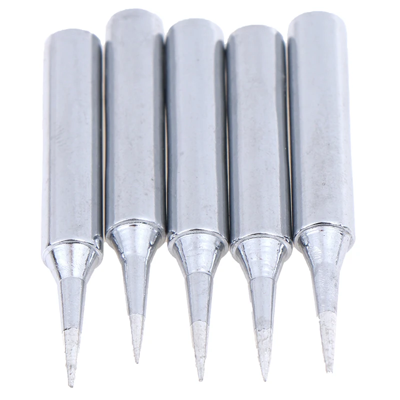 5 Pieces DIY 900m-T-I Welding Tool Lead-Free Solder Iron Head Tips Replacement Soldering Bit Welding Tool For Rework