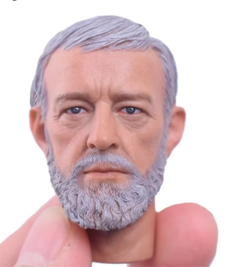 1/6 Scale Alec Guinness Head Sculpt PVC Head Carving Model For 12\