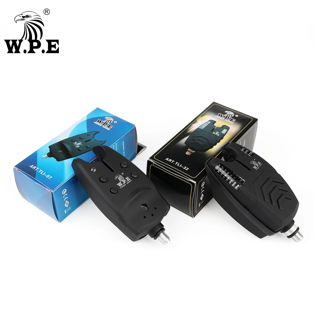 W.P.E 1 stücke Karpfen Angeln Köder Alarm LED Sound Drahtlose Elektronische Angeln Alarm alarm Anzeige Carp Fishing Tackle Zubehör