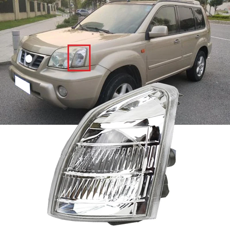 

Roavia For Nissan X-trail Xtrail T30 2001 2002 2003 2006 Front Side Fender Light Corner turn light headlight Marker Signal lamp