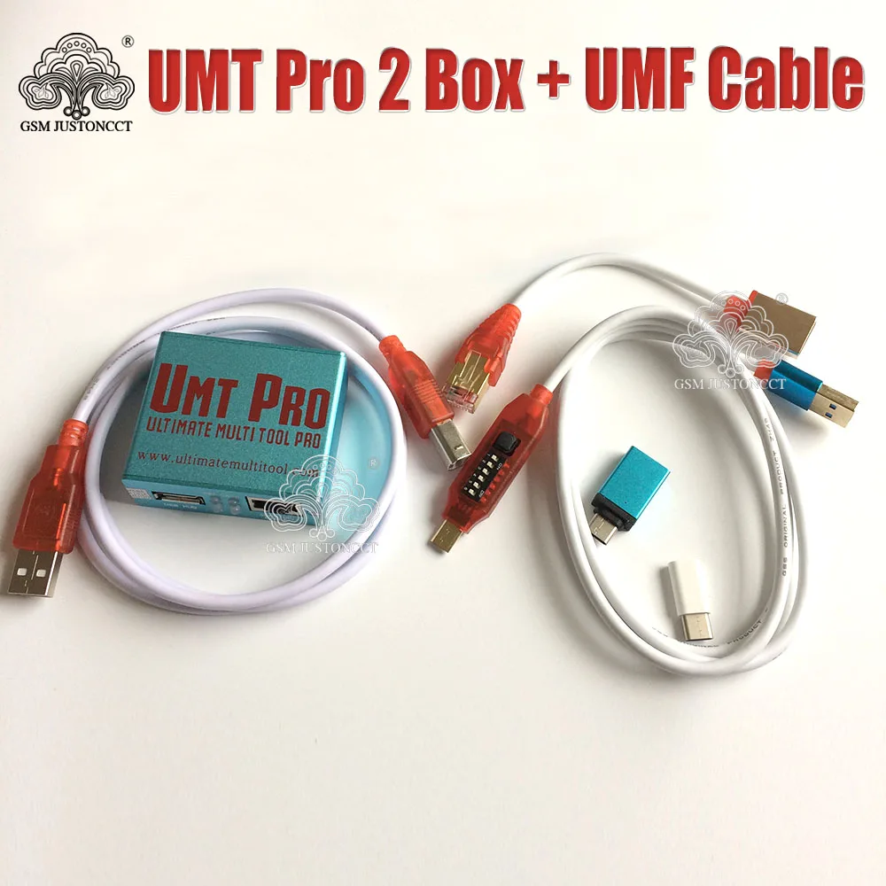 2022 Latest Original UMT Pro 2 Box UMT PRO 2 BOX ( UMT + AVB ) 2 IN 1 + UMF All boot cable