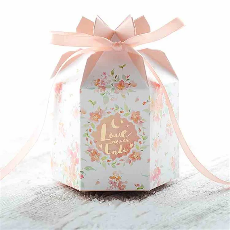 Mongolian Shape Wedding Favors Candy Box Baby Shower Decoration Paper Gift Bag Birthday Party Supplies Christmas Packaging Boxes