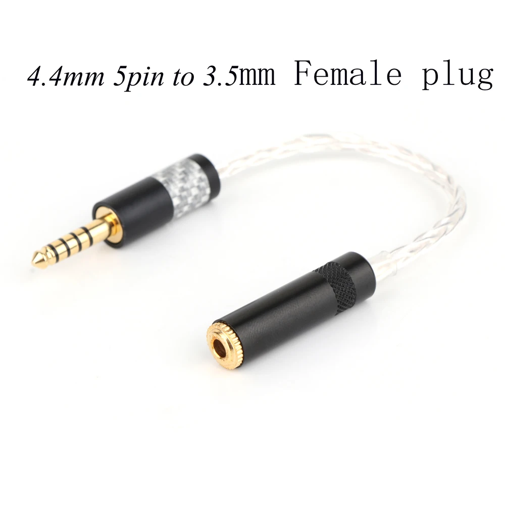 

4.4MM(Male) to 3.5MM(Female) ZX300A Adapter for Sony NW-WM1Z/A4.4mm