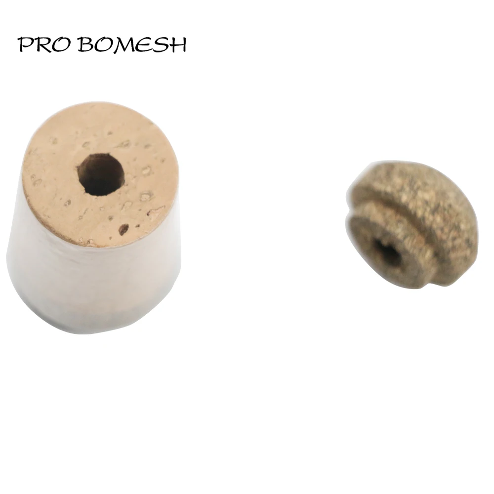 Pro Bomesh 1 Set 2A Cork Spinning Reel Seat Handlt Kit Trout Fishing Rod Ice Fishing Rod Accessory DIY Component Repair Kit Cane