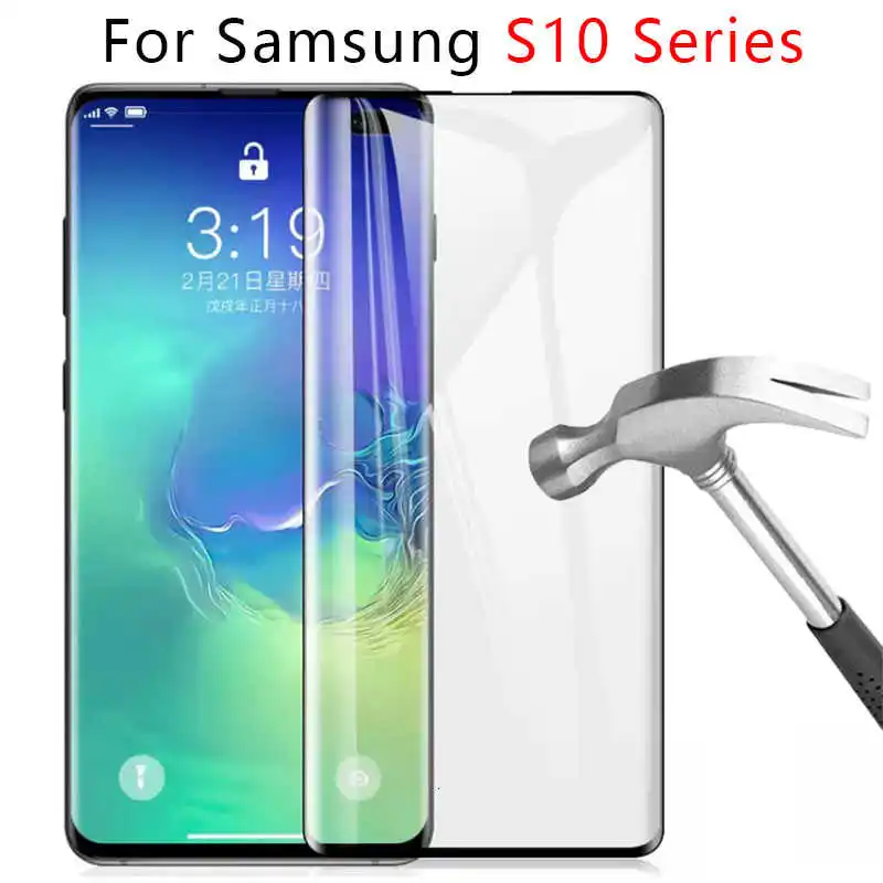 Tempered Glass Case for Samsung S10 E Plus S10e S 10 Protective Glas Screen Protector Phone on Galaxy S10Plus 10s Safety Tremp