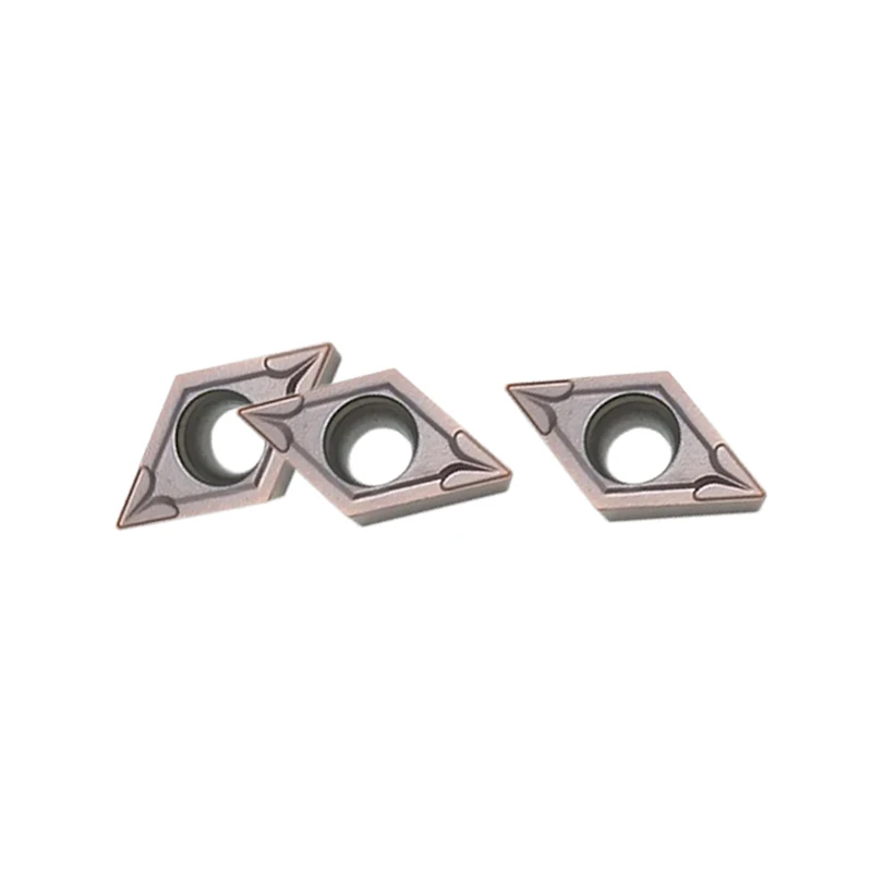 Ferramenta de giro de metal vp15tf ferramenta de desanexação torno inserções máquina de torno ferramentas cnc dcmt 11t304 cortador de moagem com 10 peças