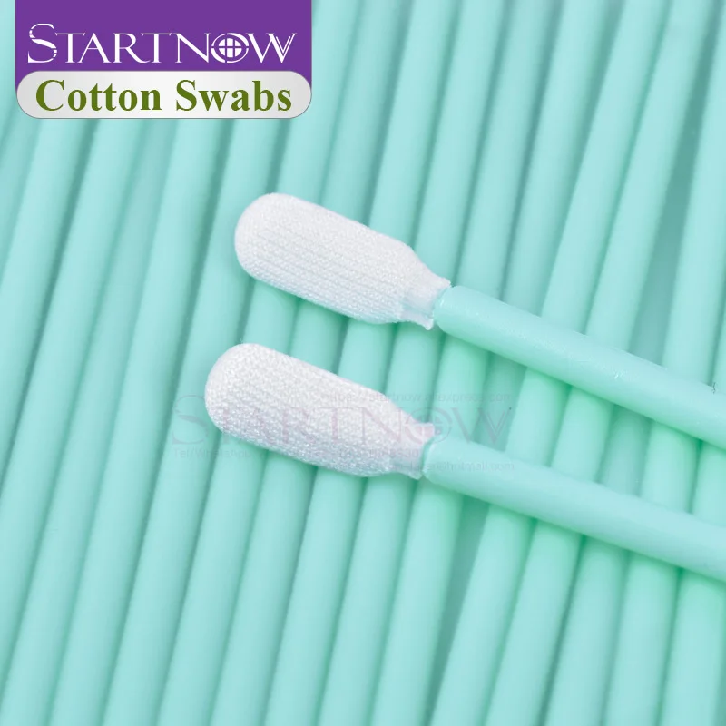 Startnow 100pcs/pack Non Woven Cotton Swabs 70 100 161mm Length Anti-static Dust-free Q-tips Cleaning Tools For Industry Machine