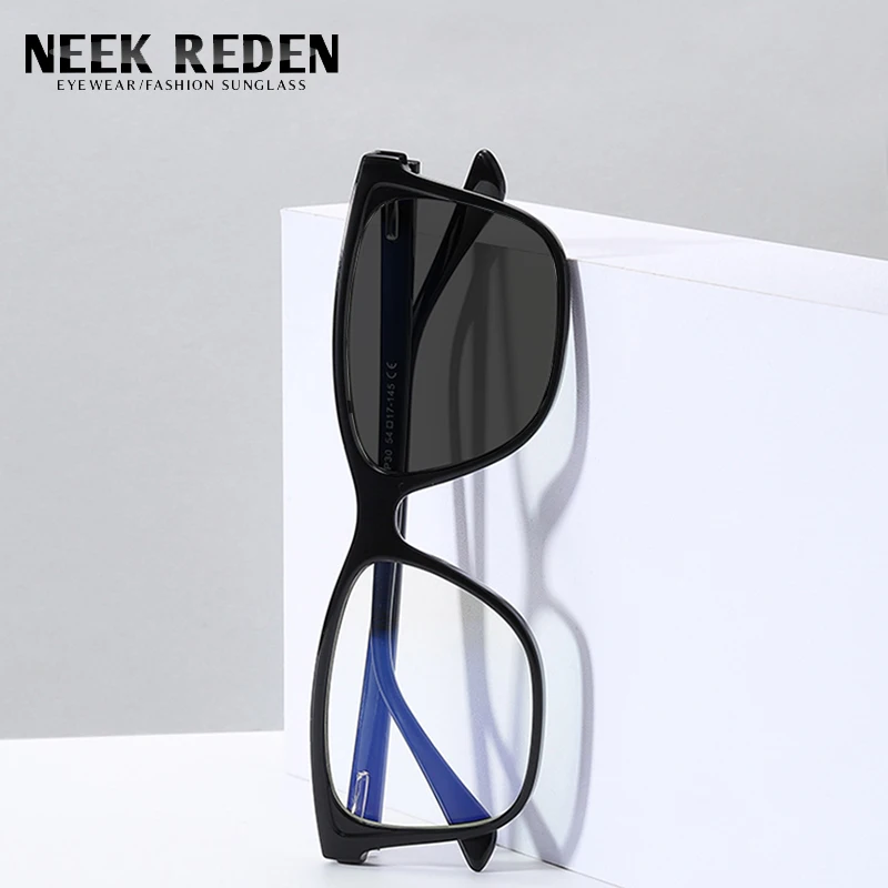 

Tr90 Square Anti Blue Light Gaming Glasses Men Photochromic Reading Sunglasess Women Presbyopia Reader Eyewear +0 0.5 1.75 4.0