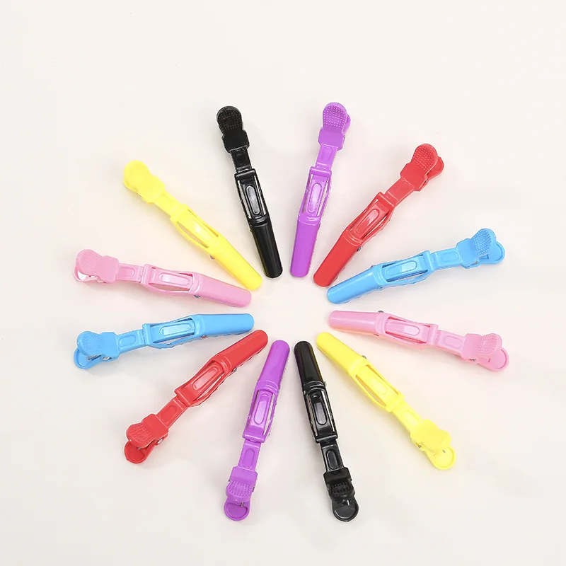 

6Pcs Plastic Non Slip Hair Clips for Women, Professional Alligator Hair Clips, Hair Styling Clips Sectioning Clips of Hair Salon