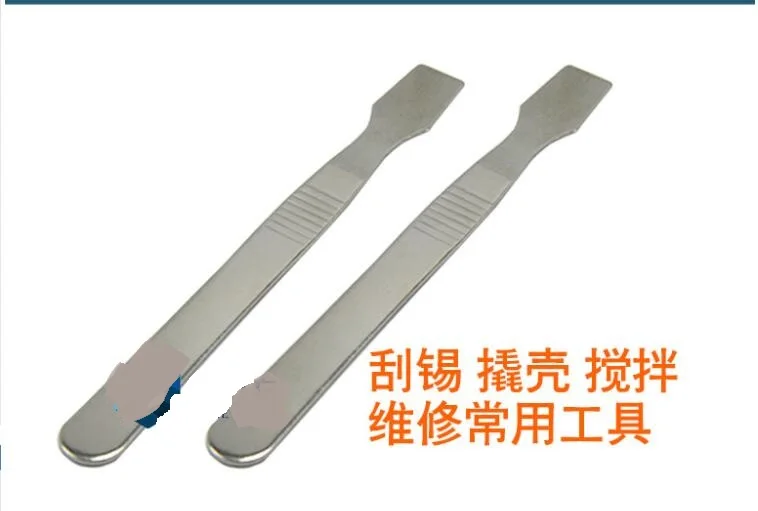 

Stainless steel scraper Tin slurry mixing Liquid crystal shell opening metal crowbar repair tool NO.C1617