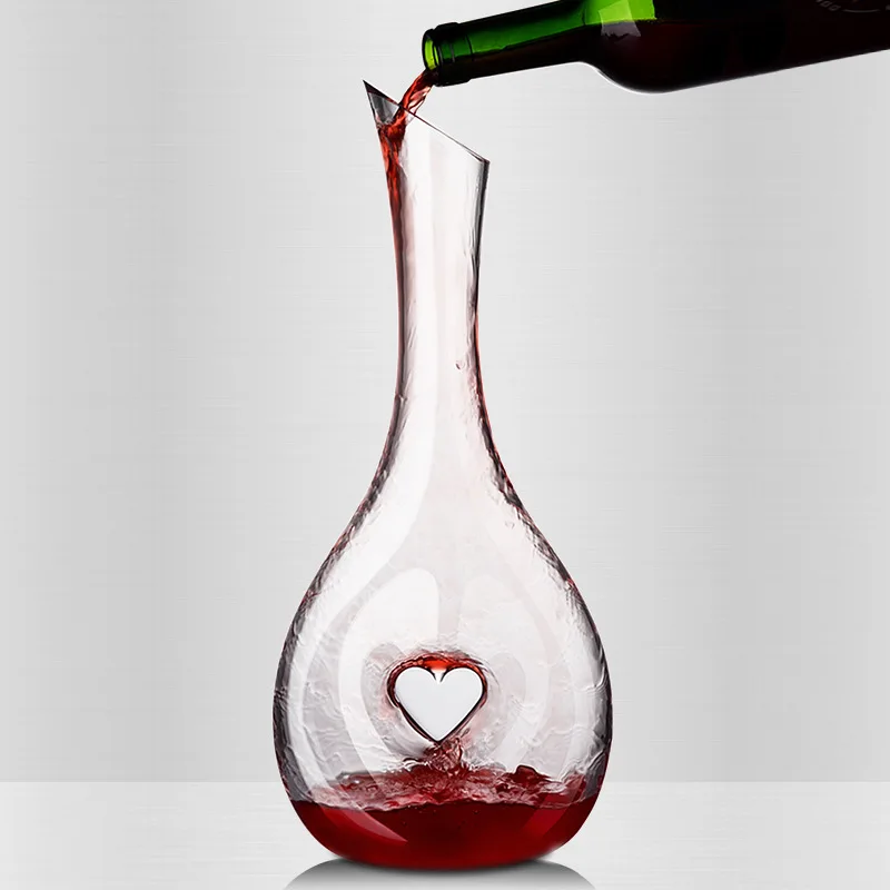 

Light luxury crystal decanter red wine household wine dispenser creative Hotel personalized wine set